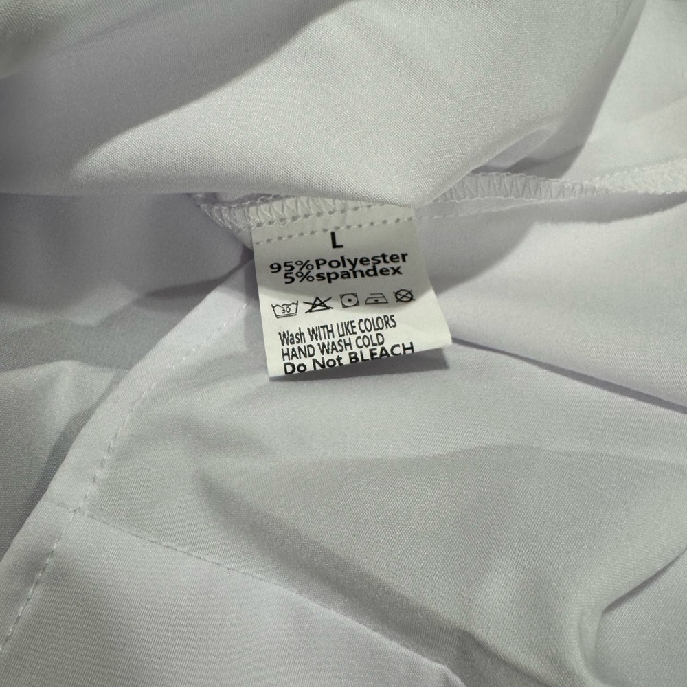 Boutique Classic White Shirt SZ LG - Picture 4 of 4